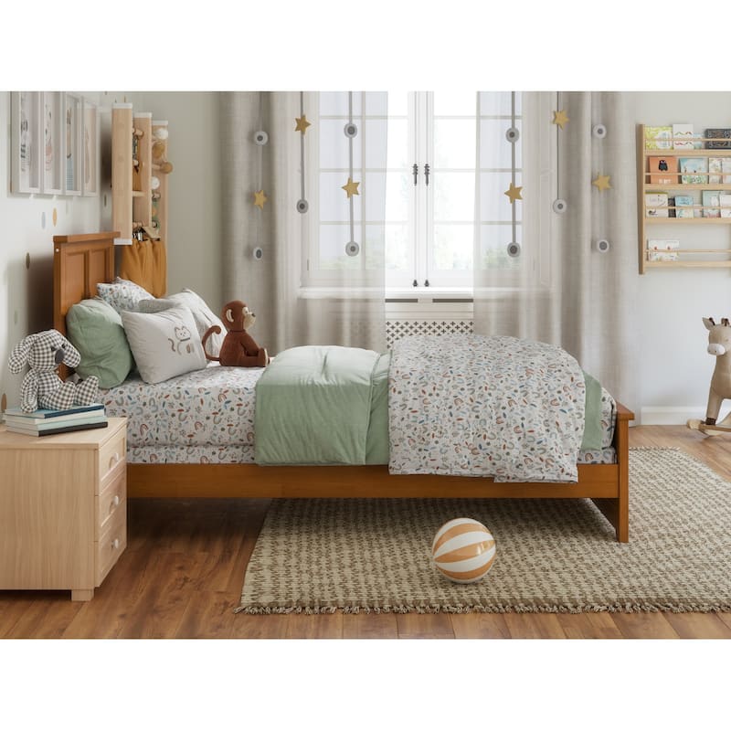 AFI, Madison Foundation Bed with Matching Footboard