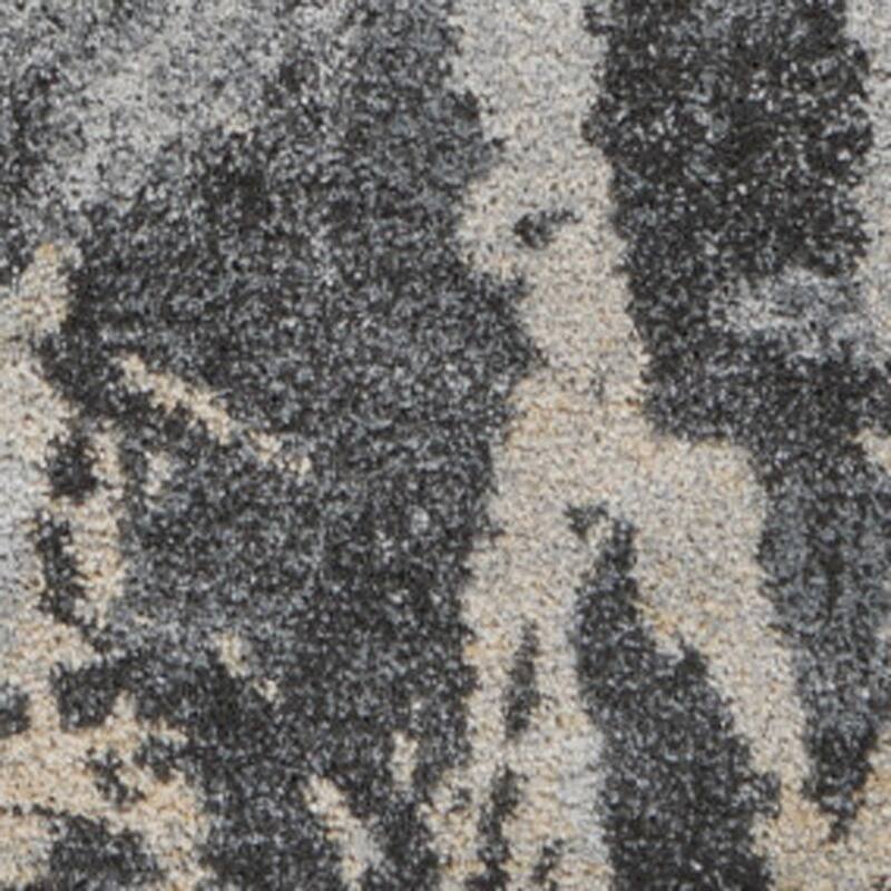 Hikim Power Loomed Distressed Abstract Modern Stain Resistant Soft Area Rug By HomeRoots - 72' X '48' X '0.75