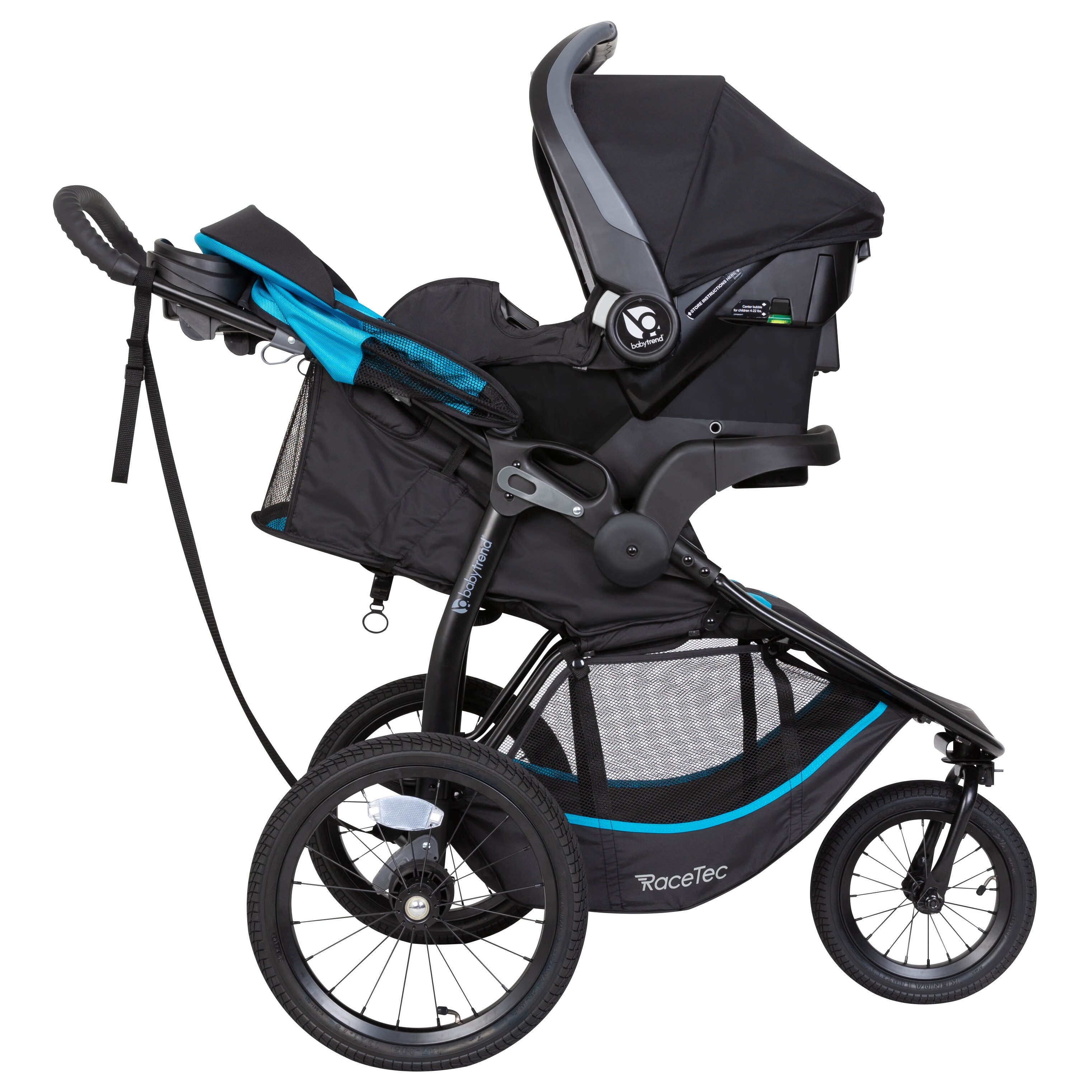 Shop Baby Trend Expedition Race Tec Jogger Ultra Marine Single Stroller Overstock 31296052
