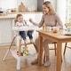 preview thumbnail 2 of 8, Babyjoy 4 in 1 Convertible High Chair for Babies&Toddlers, Multi-Use - See Details