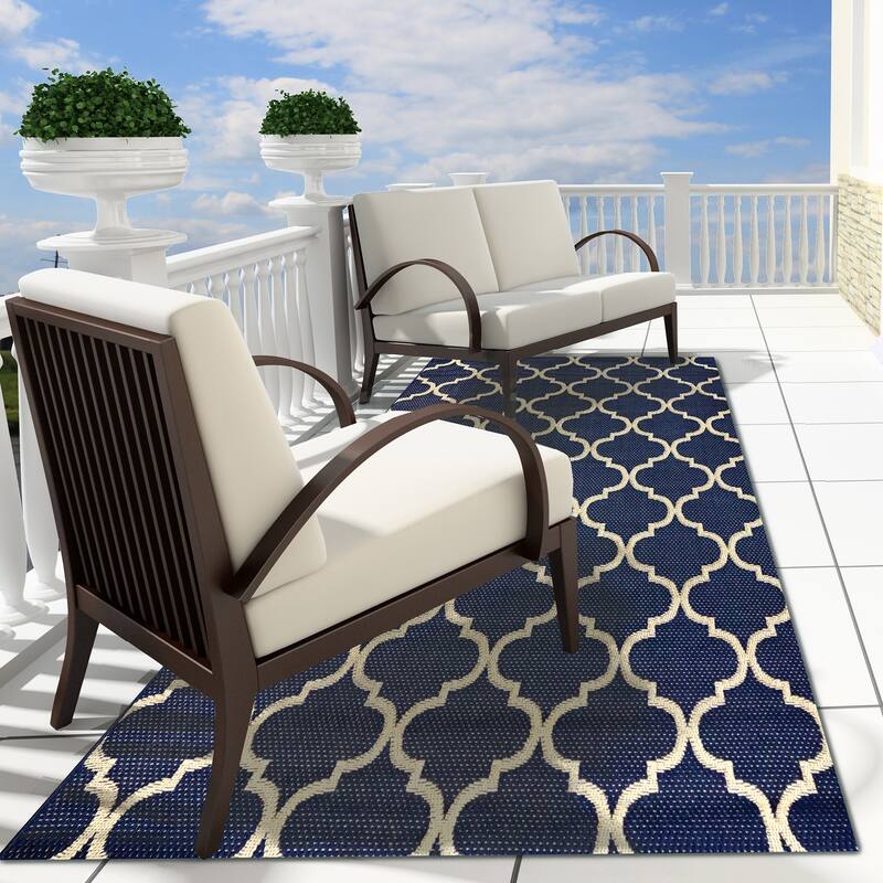 Gertmenian Grace Premium Multi-Size Multi-Colored Flatweave Indoor/ Outdoor Area Rug Collection