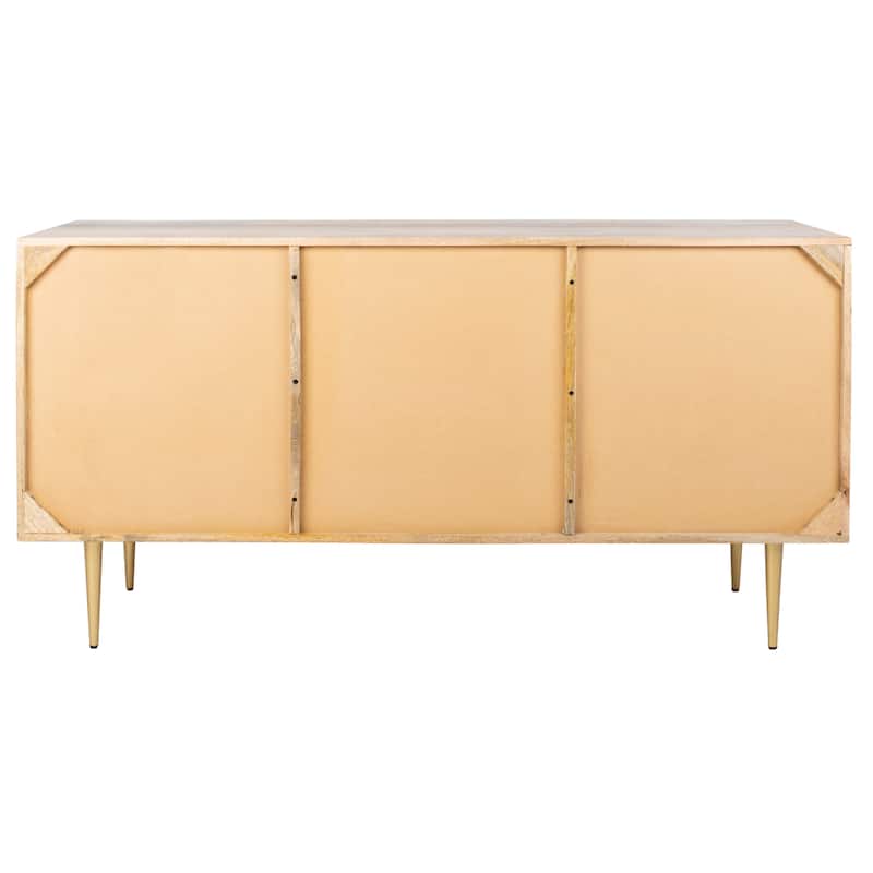 SAFAVIEH Home Titan Inlayed Cement Sideboard - 58"W x 16"D x 30"H