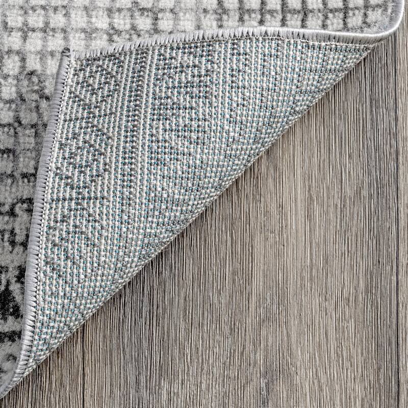 Nuloom Mosaic Tribal Stripes Solid Area Rug