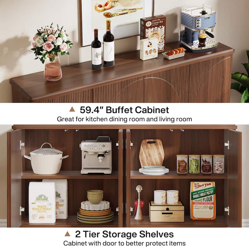 Modern Buffet Cabinet Sideboard with Storage