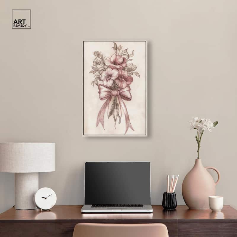 Tied with Tenderness II Canvas by Art Remedy