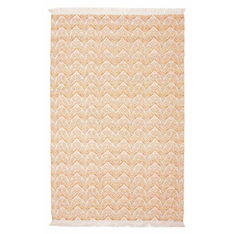 Sienna Burnt Orange Rug 5'2" x 8'1" - 5'2 x 8'1 - Burnt Orange - 5'2 x 8'1