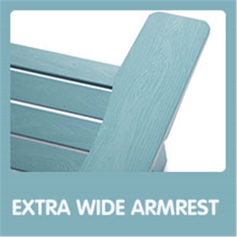 Direct Wicker Adirondack Chair