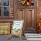 preview thumbnail 8 of 71, Glitzhome 4th of July Wooden Standing Easel Hanging Porch Signs