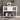 White Sideboard Console Table with Bottom Shelf