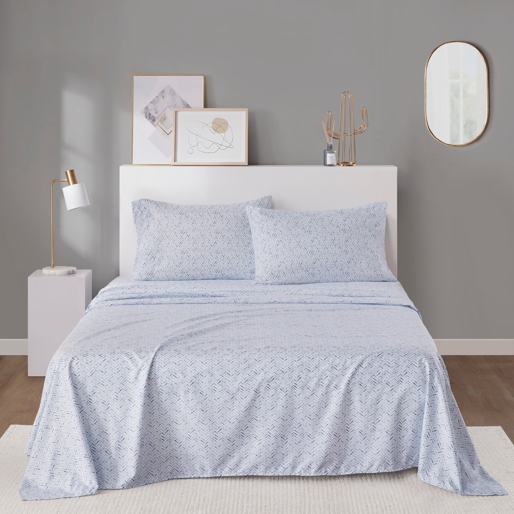 Intelligent Design Printed Microfiber Sheet Set