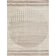 preview thumbnail 13 of 31, Artistic Weavers Joel Mod Black/Ivory Ombre Geometric Striped Area Rug