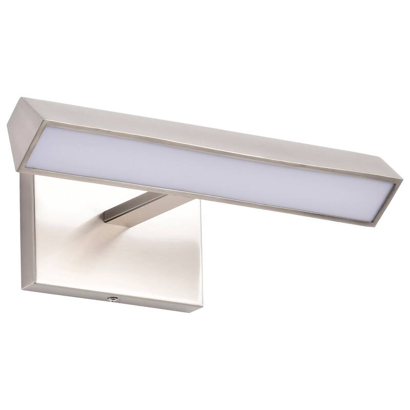 Mila 1 Foot LED Picture Light 3 CCT Selectable Brushed Nickel Finish Acrylic Lens - Brushed Nickel - Brushed Nickel