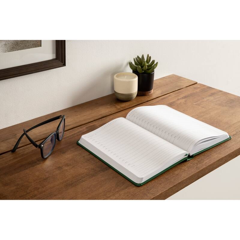 Kate and Laurel Corblynd Wood Wall Mounted Desk