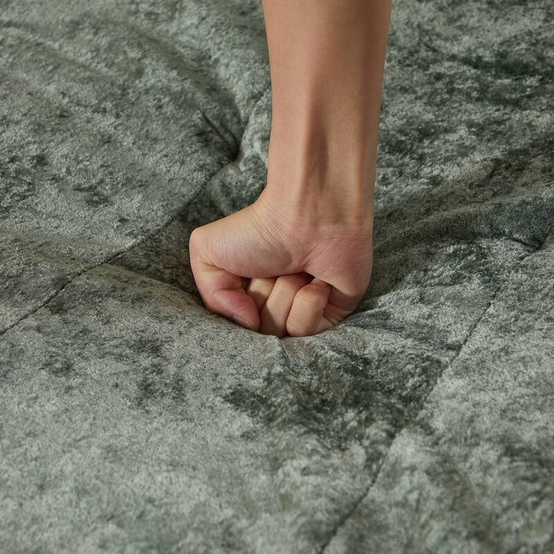 Anmytek Convertible Loveseat Sofa Bed with USB Ports and Adjustable Backrest Tufted Sleeper in Green