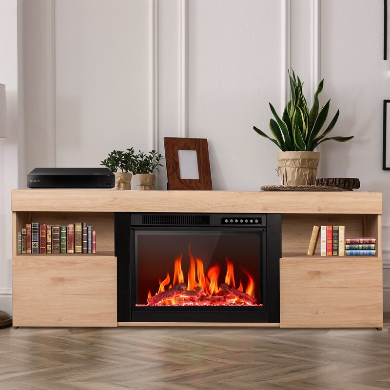 R.W.FLAME-Electric-Fireplace-