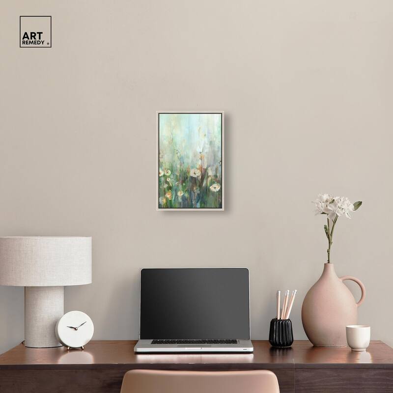 Harmony Green II Canvas by Art Remedy