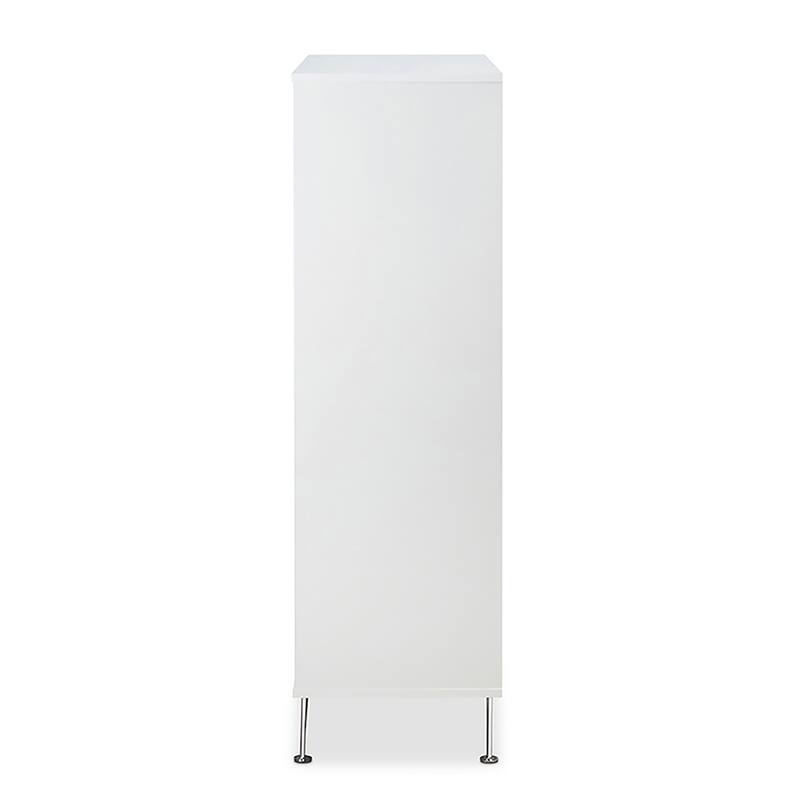 Finney 5-Drawer Chest with Metal Leg