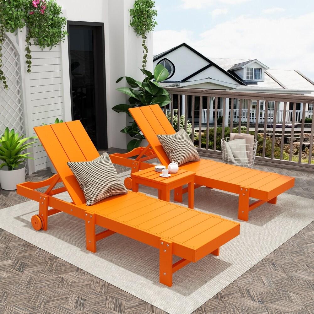 Orange outdoor lounge chair new arrivals