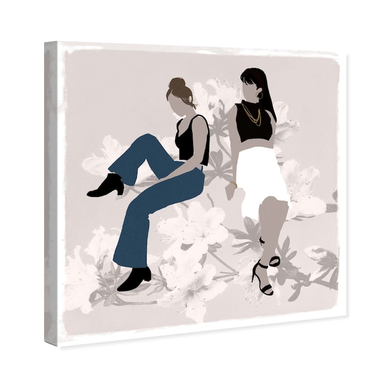 Wynwood Studio Fashion and Glam Their Favorite Styles Gray and Modern & Contemporary Wall Art Canvas Print