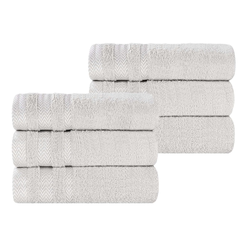 Superior Hays Cotton Soft Medium Weight Hand Towel Set of 6