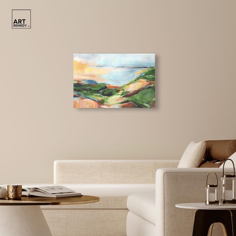 Abstract Landscape Canvas by Art Remedy, Gallery Wrapped