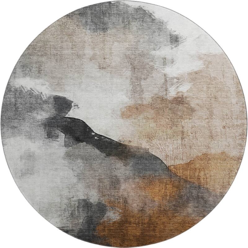 Premium Washable Super Soft Abstract Contemporary Mayfield Rug