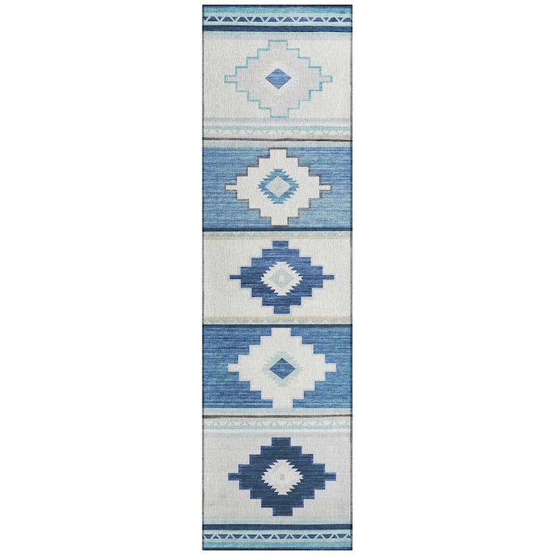 Indoor/ Outdoor Sonora Boho Medallions Washable Rug