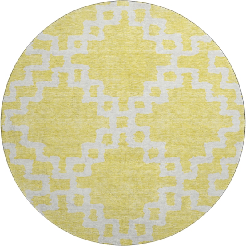 Premium Washable Super Soft Geo Trellis Mayfield Rug