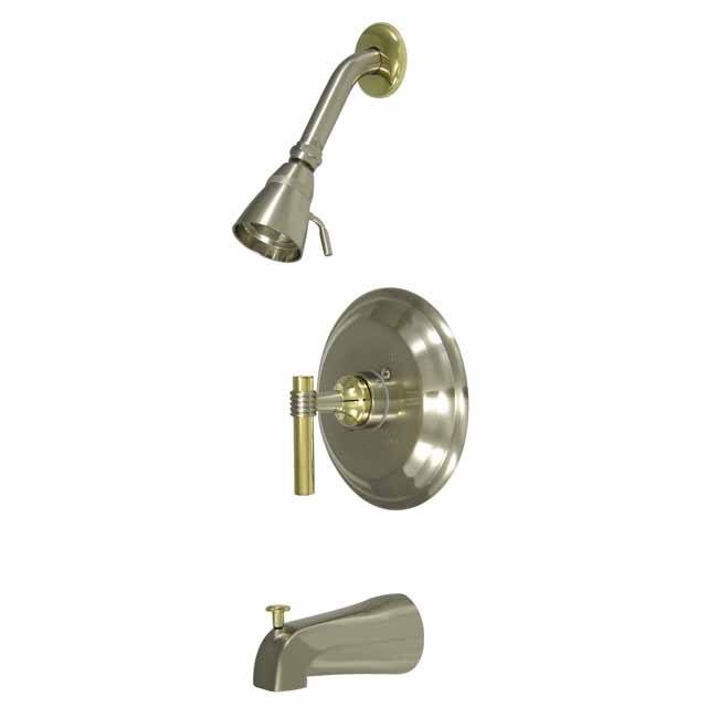 Kingston Brass Tub and Shower Trim Package with 1.8 GPM Shower Head