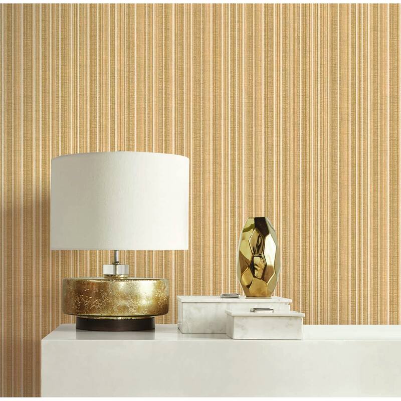 Seabrook Designs Clemens Stripe Unpasted Wallpaper