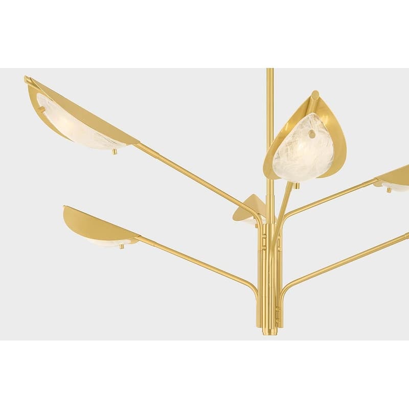 Hudson Valley Lighting 7506 Levin 6 Light 54" Wide Chandelier with