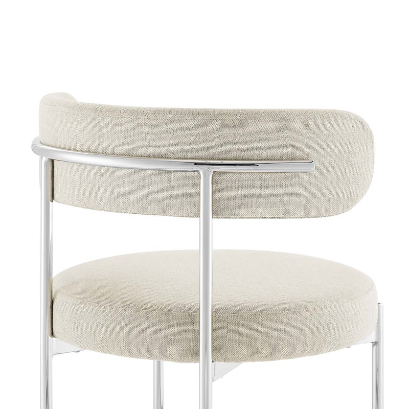 Albie Fabric Dining Chairs - Set of 2
