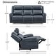 preview thumbnail 56 of 85, Leo Power Wall Hugger Reclining Sofa with Multi-Function Console