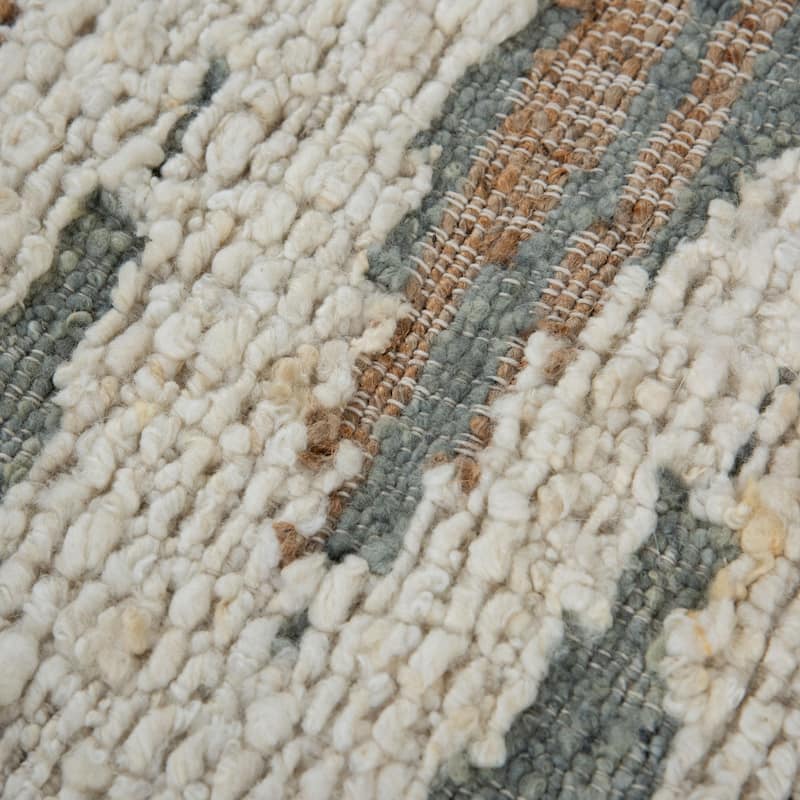 Alora Decor Southwesteren Hand-woven Geometric Grey Rug