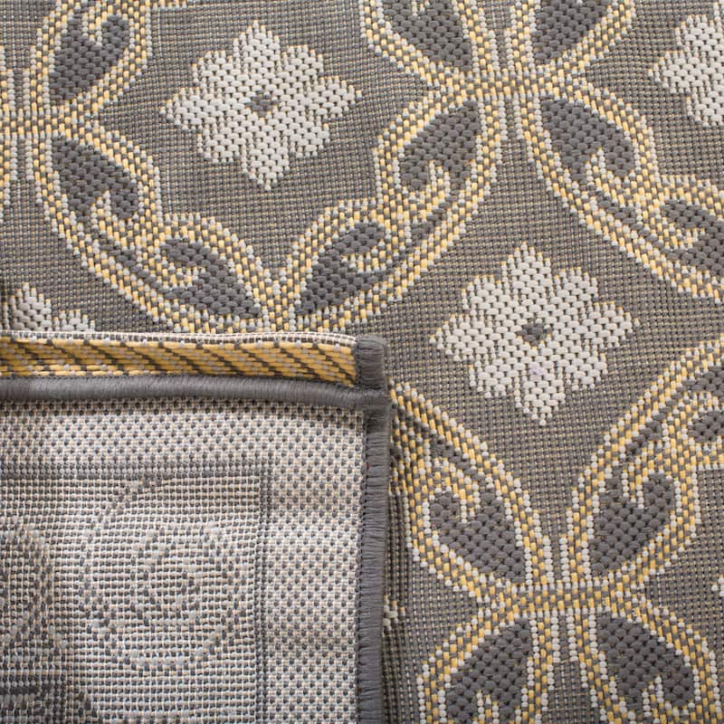SAFAVIEH Courtyard Vernetta Indoor/ Outdoor Waterproof Patio Backyard Rug