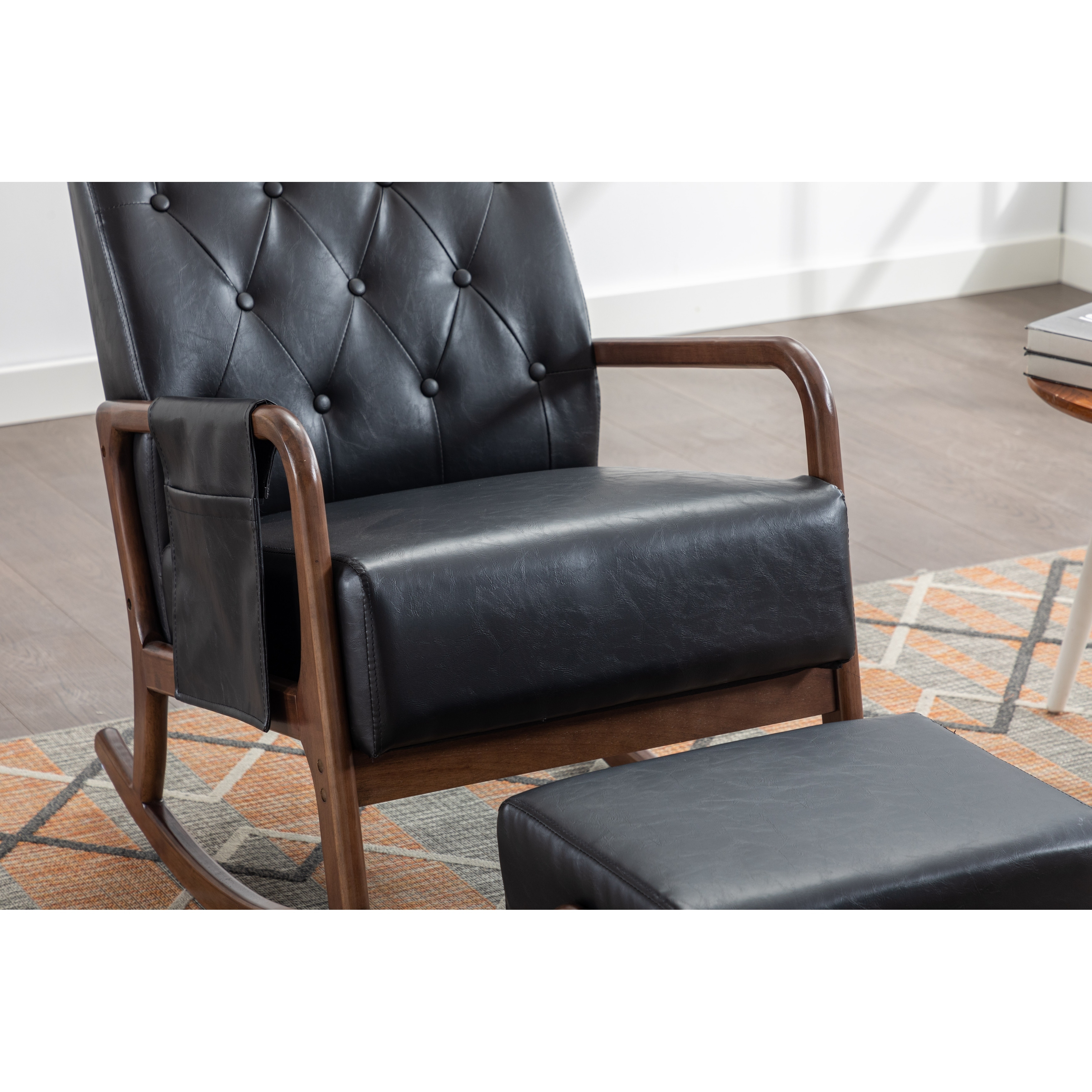 Mid century best sale modern rocker recliner