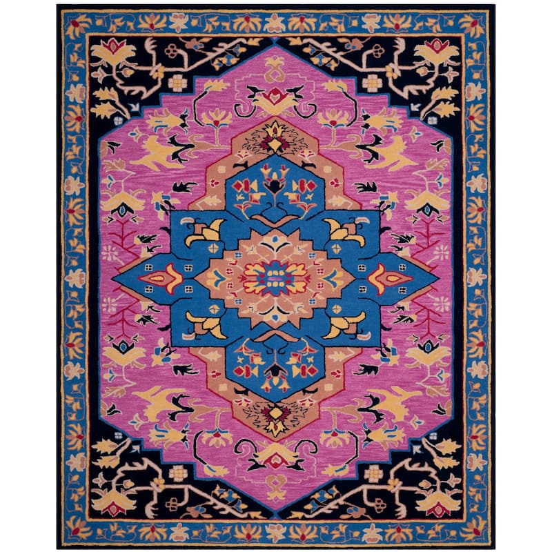 SAFAVIEH Handmade Bellagio Toma Modern Oriental Wool Rug