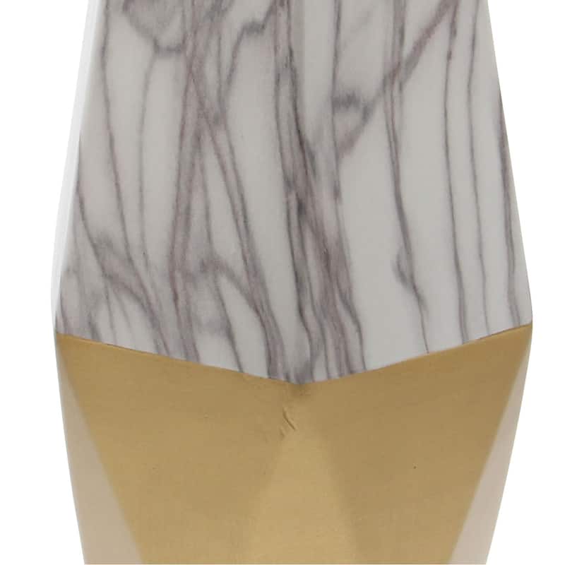 Multi Color Ceramic Marble Decorative Vase