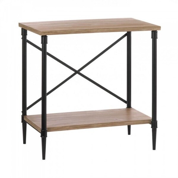 Shop Sleek and Modern Industrial Style Console Table ...