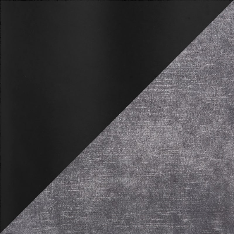 Silver Orchid Alba Upholstered Dining Chair with Black Metal Finish - Set of 2