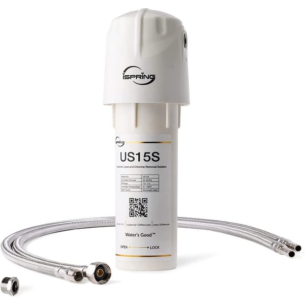 iSpring Water Filter Under Sink,LeakFree Under Sink Water Filter