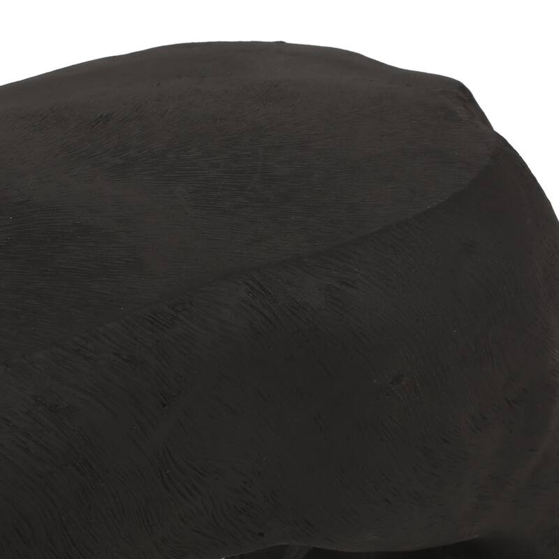 Hyrum Outdoor Cast Stone Outdoor Labrador Dog Garden Bench by Christopher Knight Home