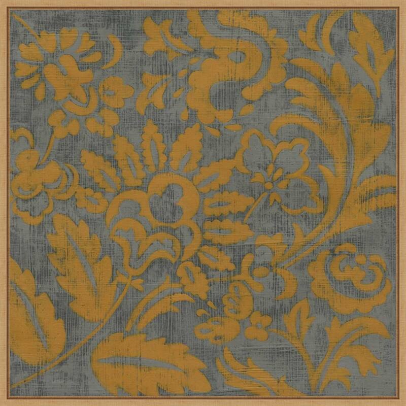 Mandarin Grove No. 1 by Chariklia Zarris (30 x 30 in.), Framed Canvas Wall Art Print