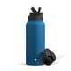 preview thumbnail 19 of 53, JoyJolt Vacuum Insulated Stainless Steel Water Bottle with Flip Lid & Sport Straw Lid - 32 oz