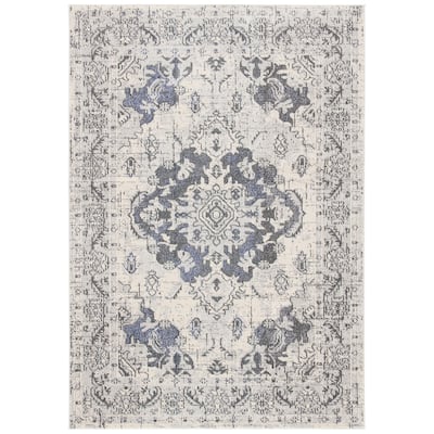 SAFAVIEH Monaco Lillie Boho Medallion Distressed Area Rug
