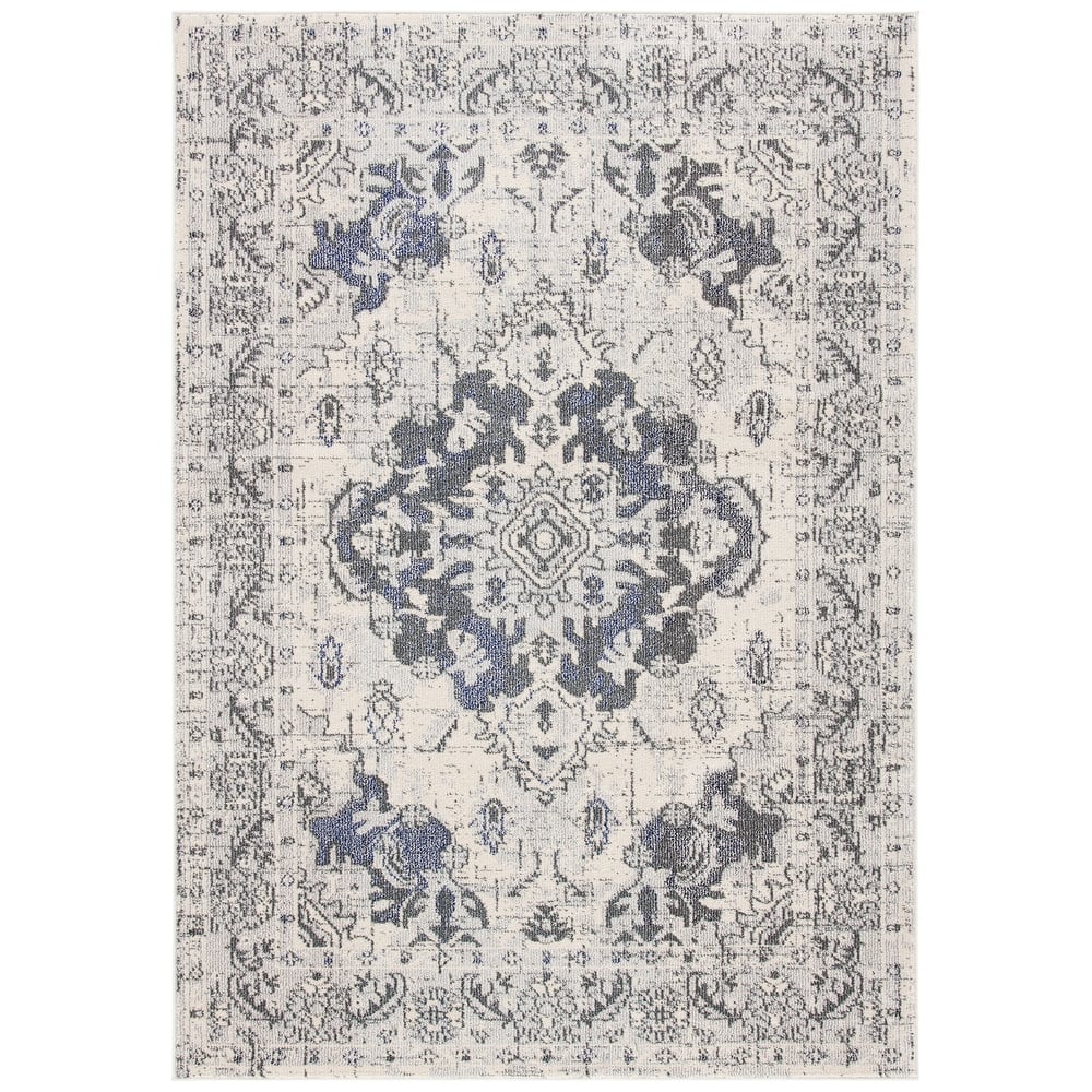 SAFAVIEH Monaco Oceane Boho Medallion Distressed Area Rug