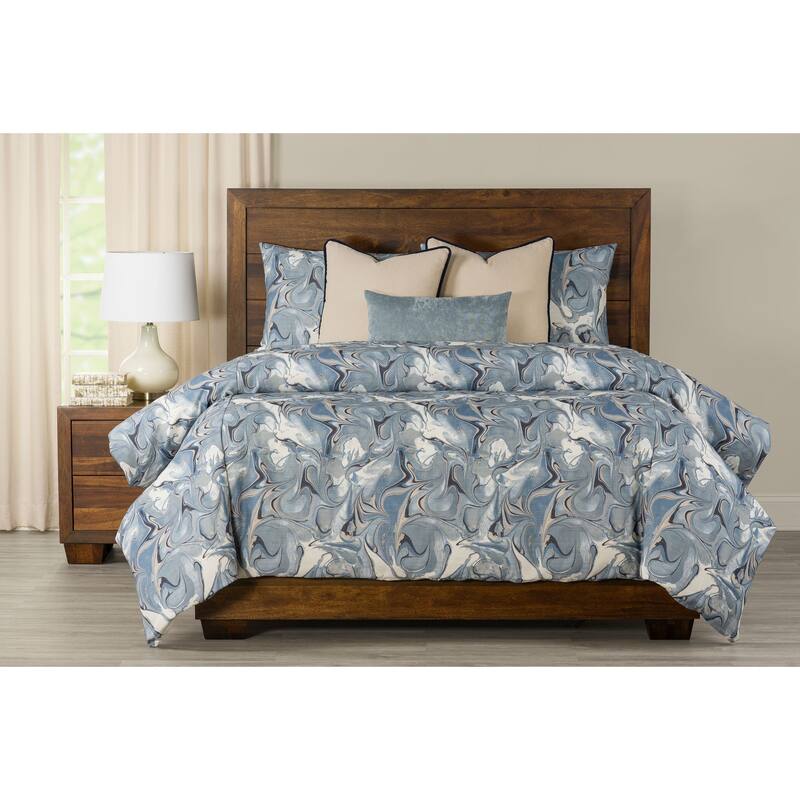 Siscovers Wanderlust Marble Print Duvet Set