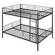 preview thumbnail 5 of 6, Full Over Full Metal Bunk Bed