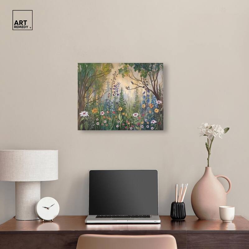 Daisy Dawn I Canvas by Art Remedy, Gallery Wrapped