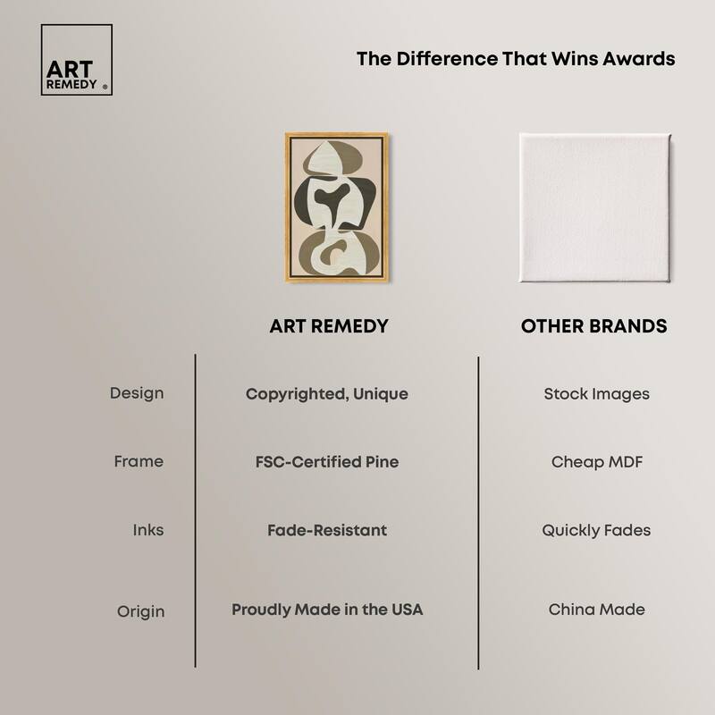 Shapes of Sage II Canvas by Art Remedy